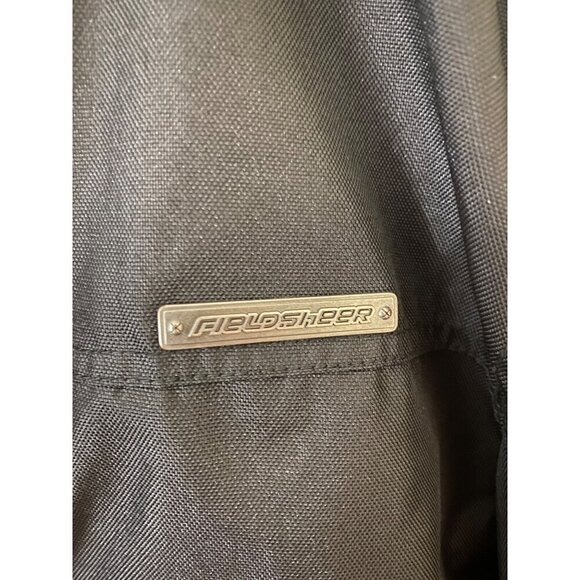 Field Sheer Men's Black Soft Shell Full Zip Motorcycle Jacket - Medium - Picture 2 of 16